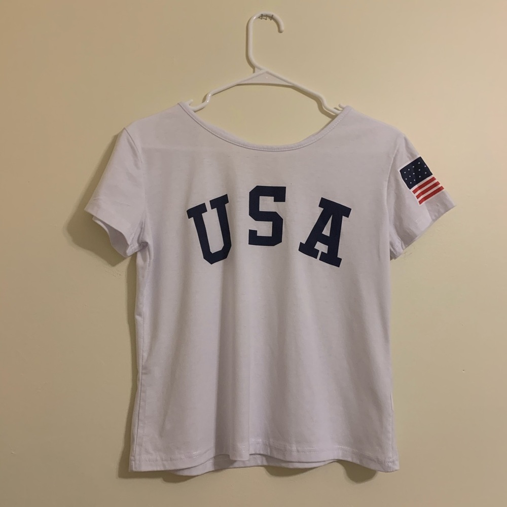 S ROMWE USA t-shirt